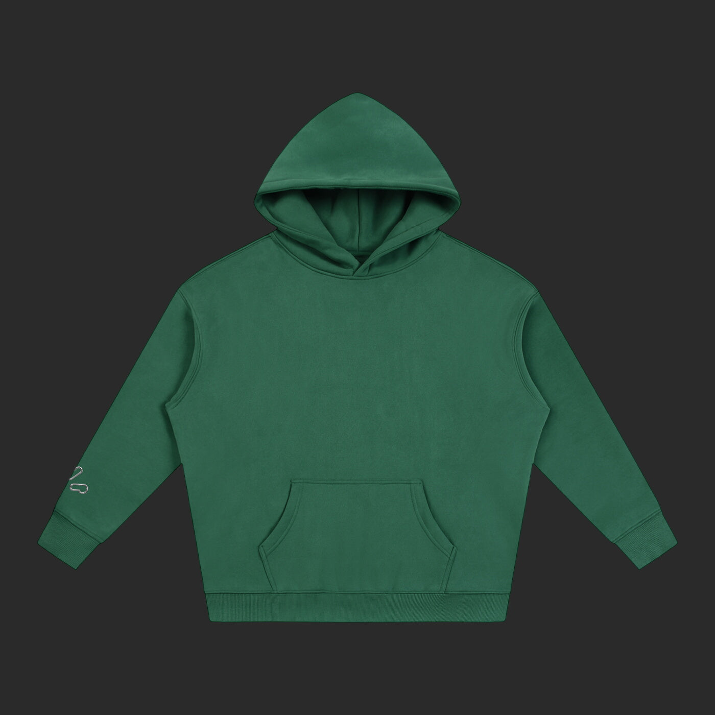 Oversize Fleeced Drip Hoodie