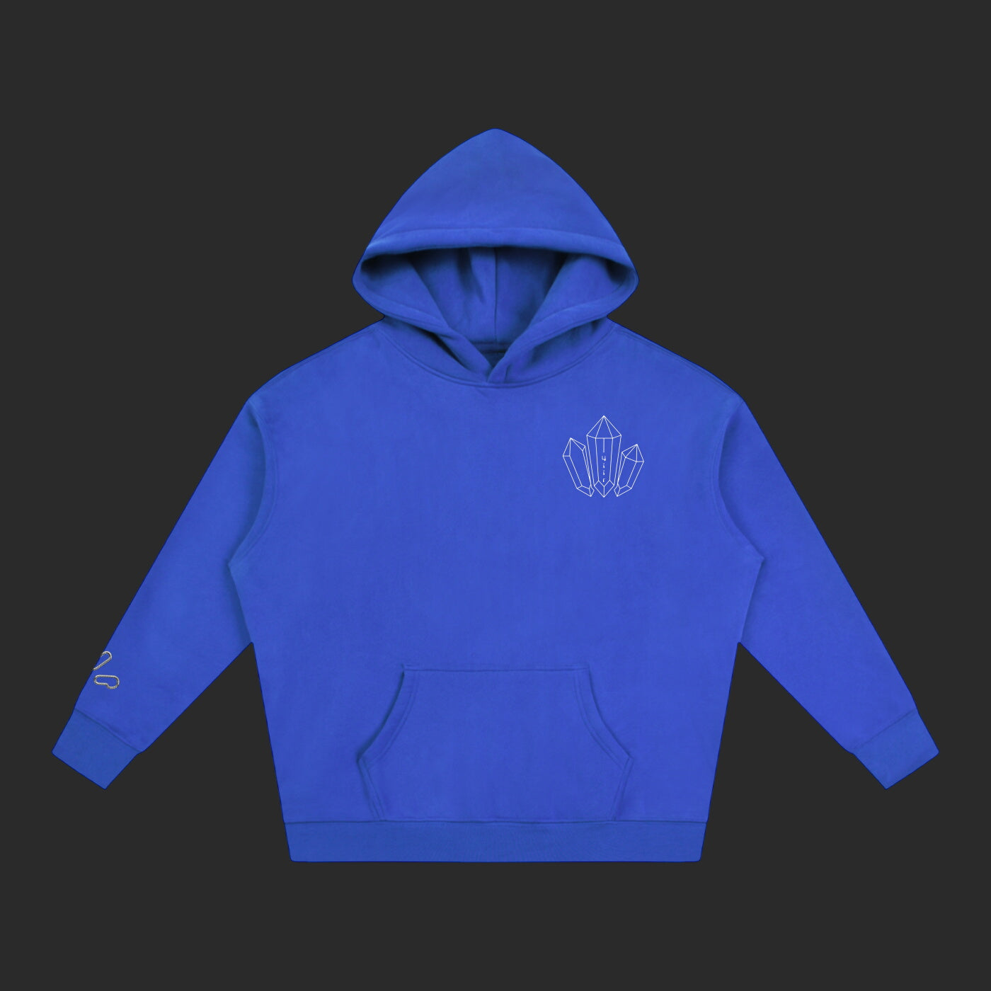 Oversize Fleeced Drip Hoodie