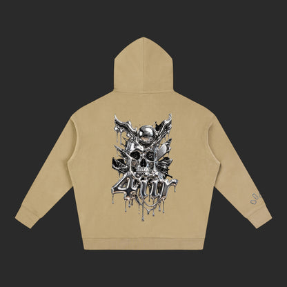 Oversize Fleeced Drip Hoodie