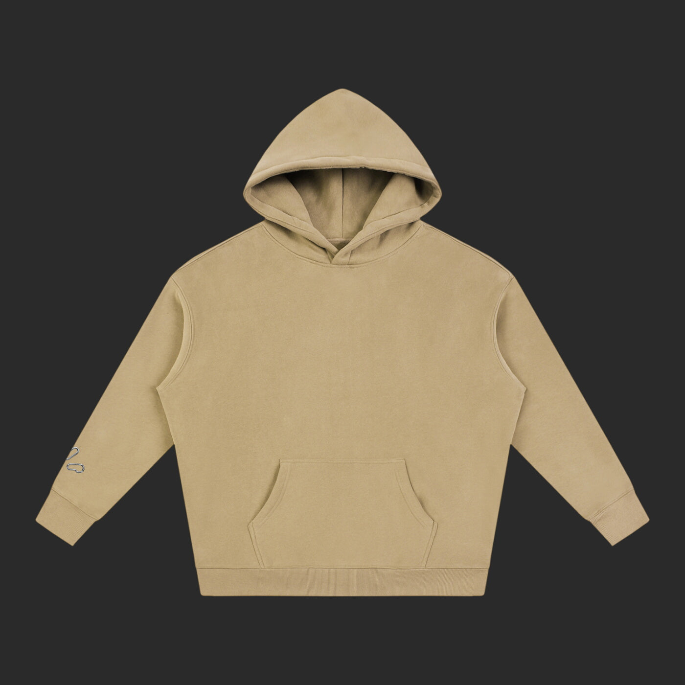 Oversize Fleeced Drip Hoodie