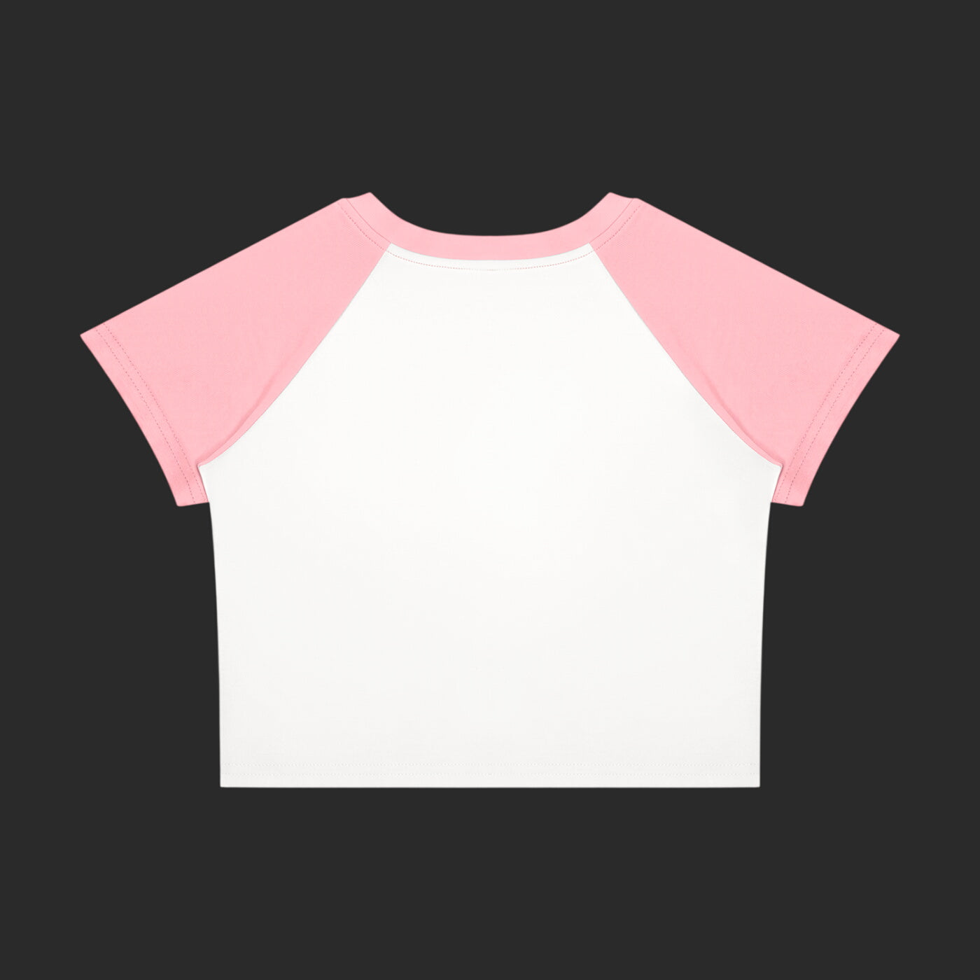 Melt My Heart Crop Block Baby T