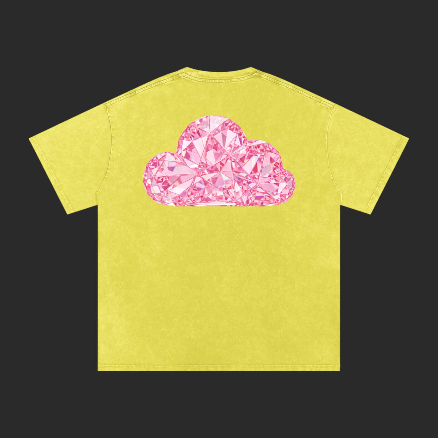 Pink Cloud Washed T