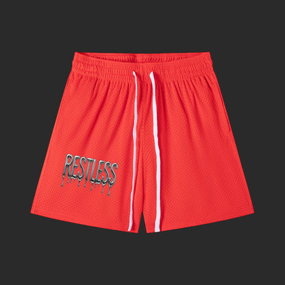 Restless Mesh Drawstring Shorts