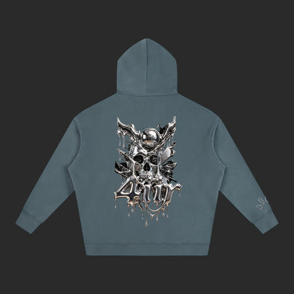 Oversize Fleeced Drip Hoodie