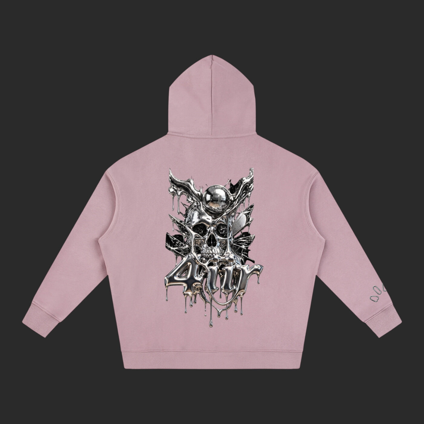 Oversize Fleeced Drip Hoodie
