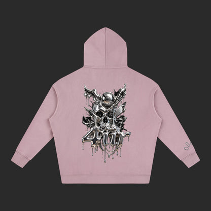 Oversize Fleeced Drip Hoodie