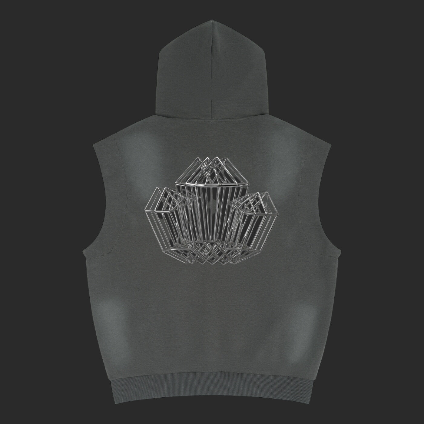 Metal Wire Hoodie