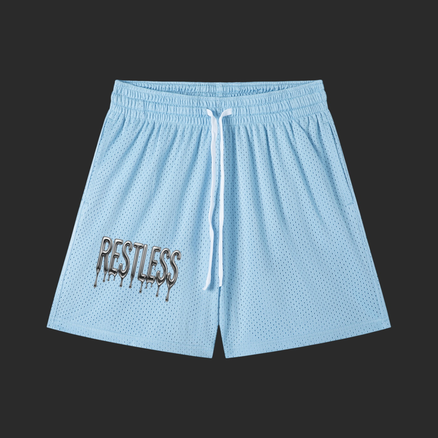 Restless Mesh Drawstring Shorts