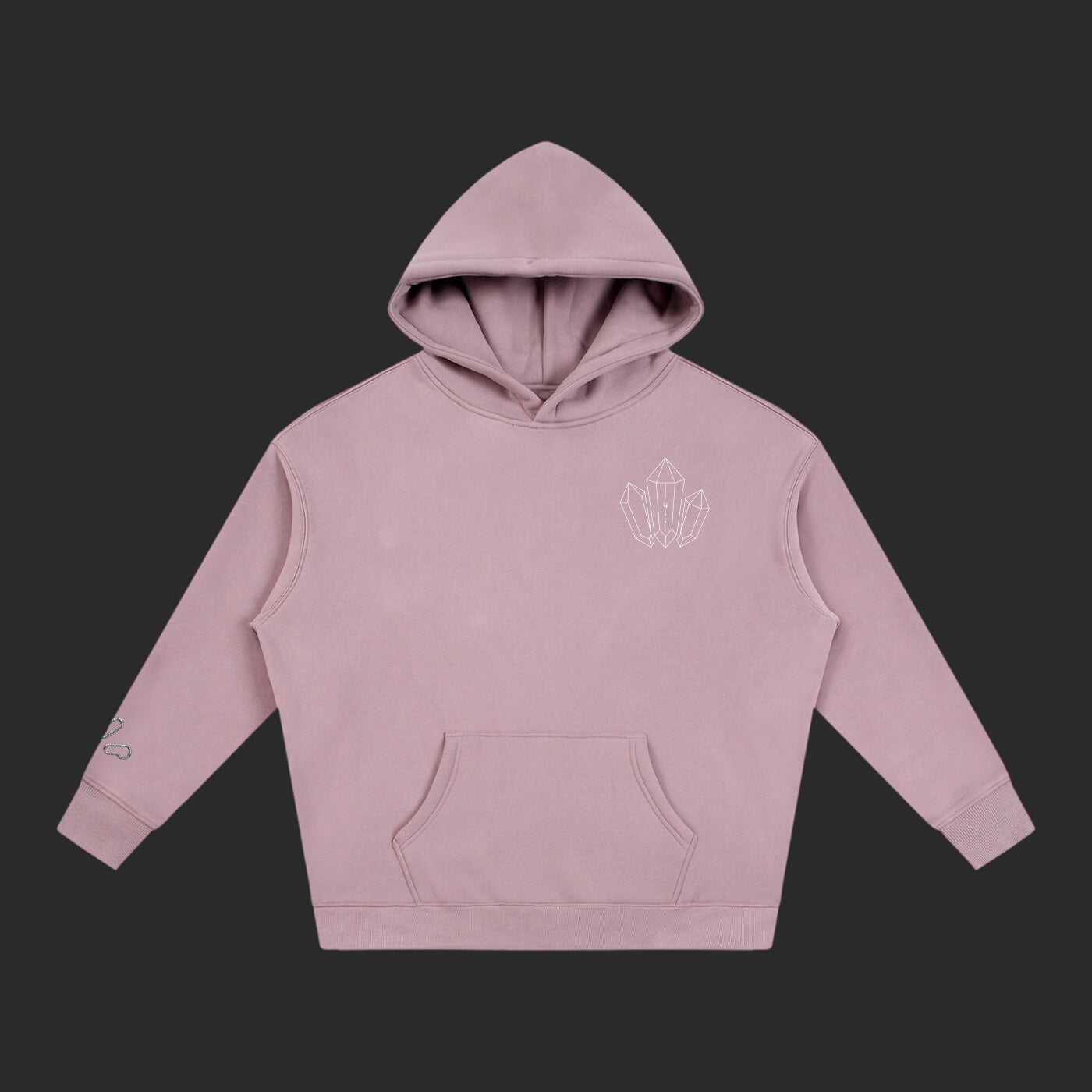 Oversize Fleeced Drip Hoodie