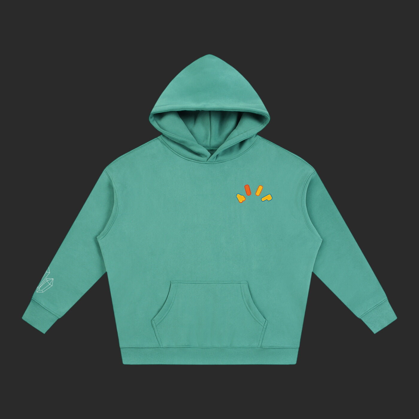Crystal - Lava Hoodie