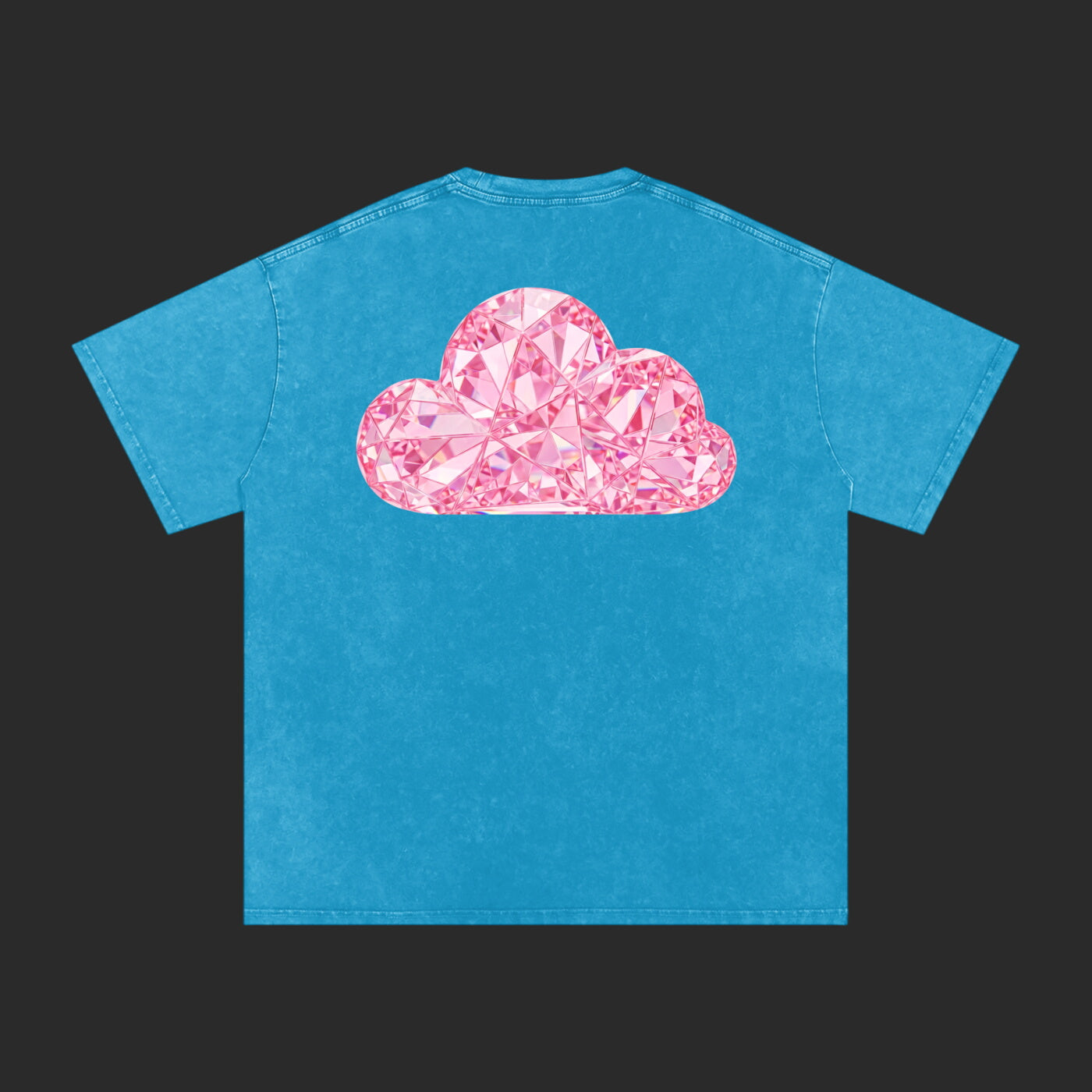 Pink Cloud Washed T