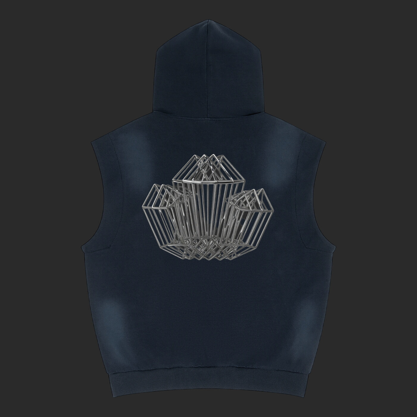 Metal Wire Hoodie