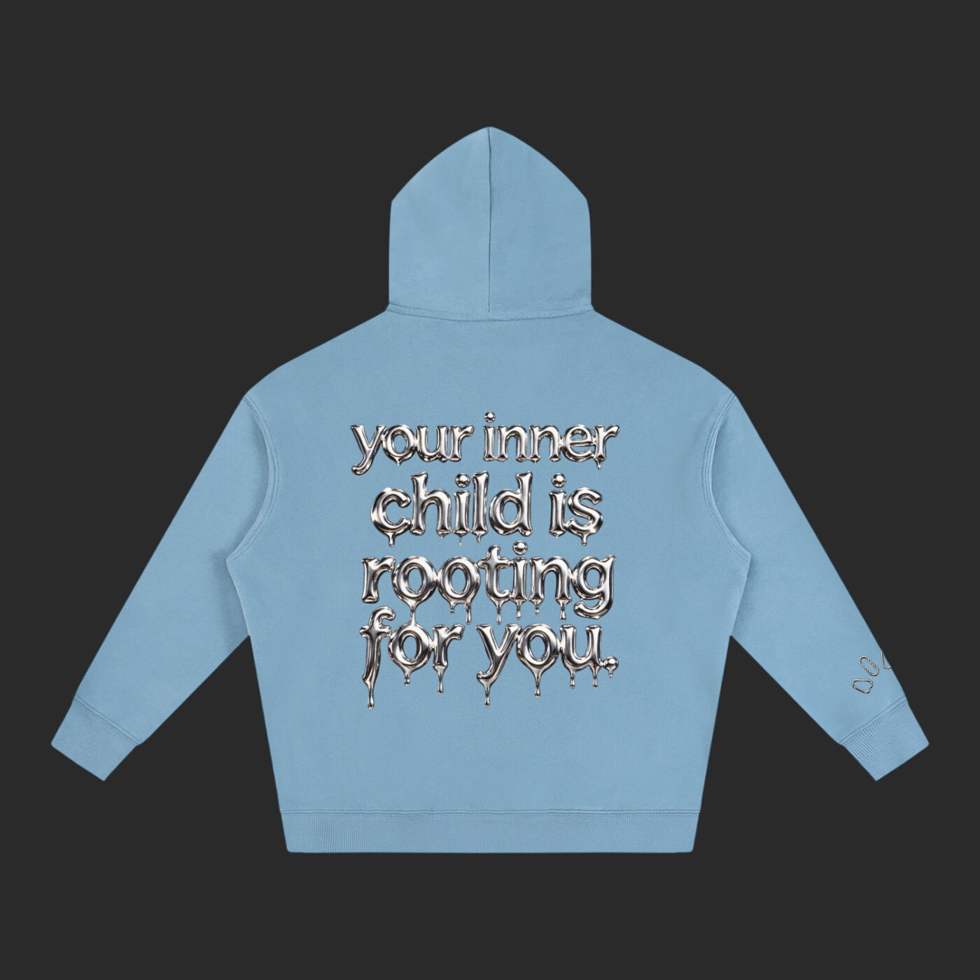 Oversize Fleeced Drip Hoodie