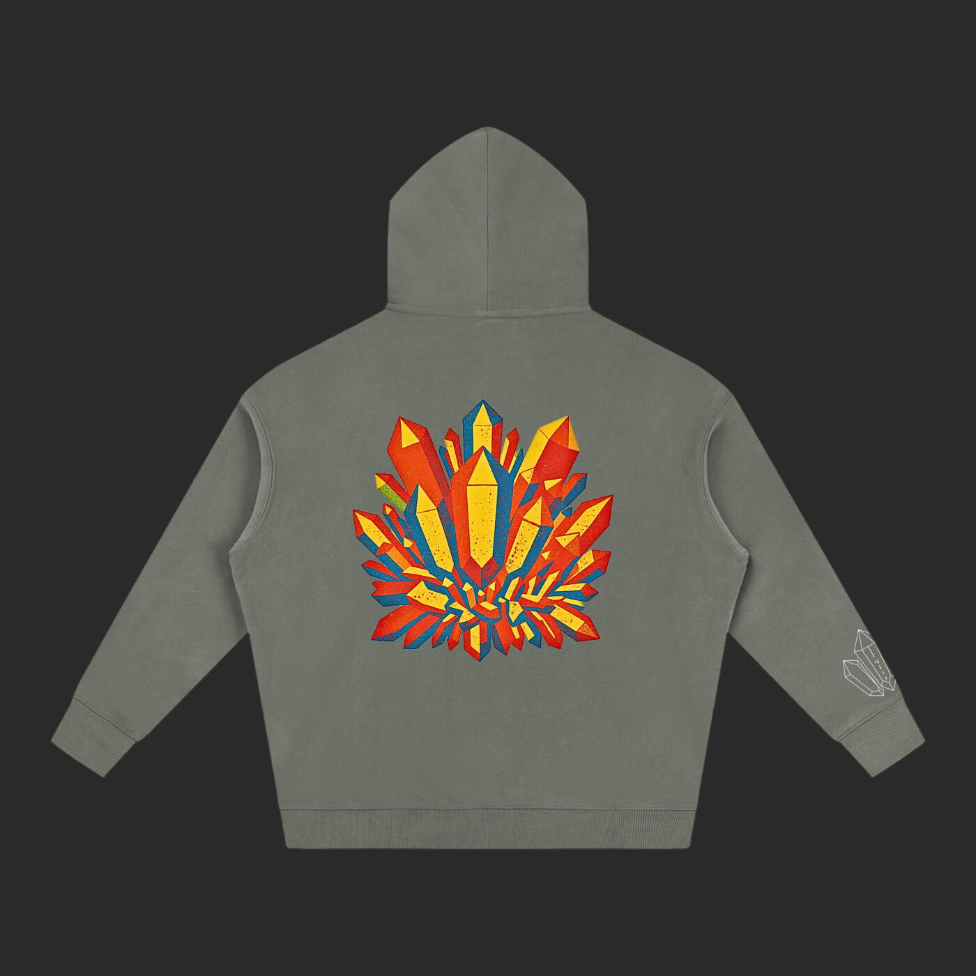 Crystal - Lava Hoodie
