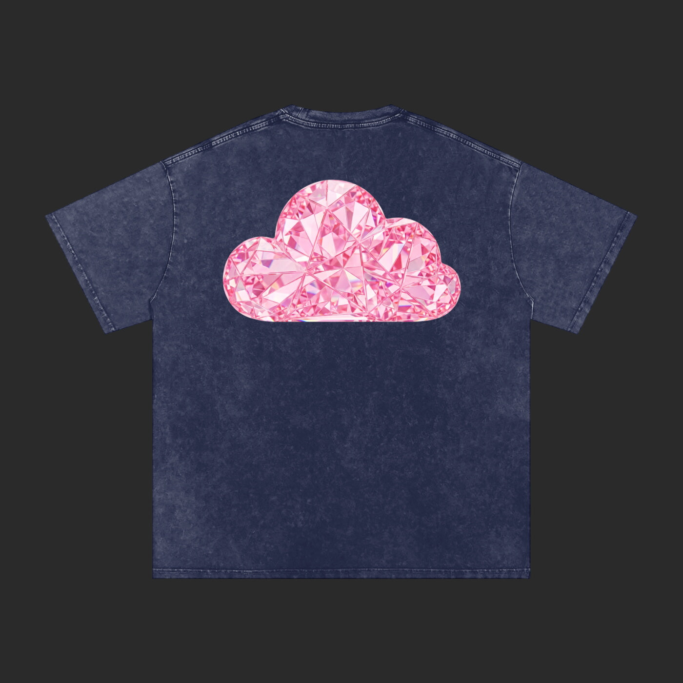 Pink Cloud Washed T