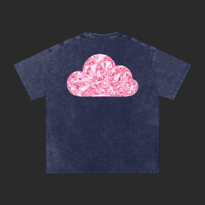 Pink Cloud Washed T