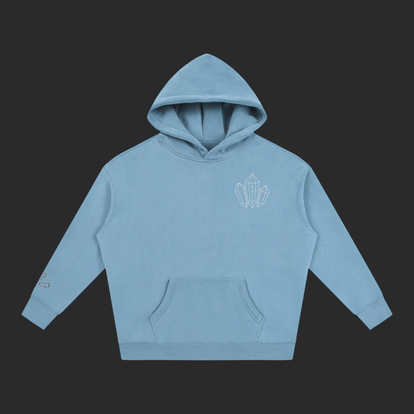 Oversize Fleeced Drip Hoodie