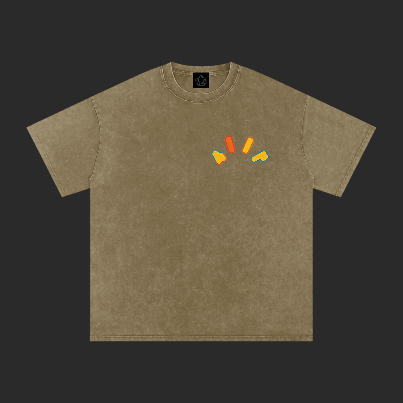 Crystal - Lava Washed T