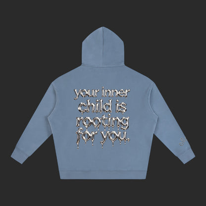 Oversize Fleeced Drip Hoodie