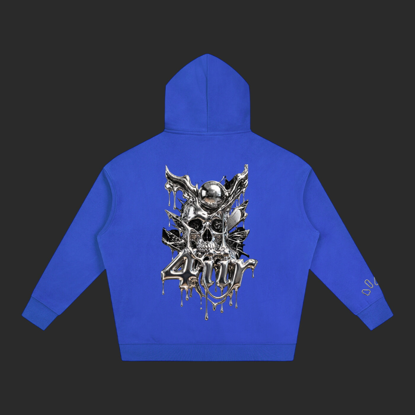 Oversize Fleeced Drip Hoodie