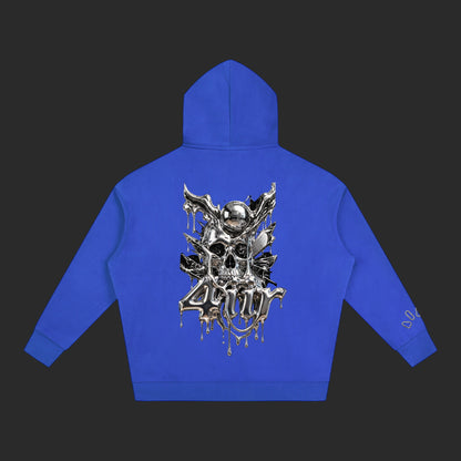 Oversize Fleeced Drip Hoodie