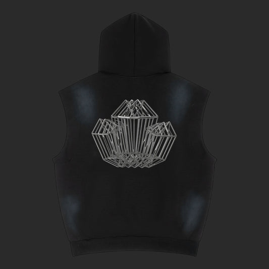 Metal Wire Hoodie