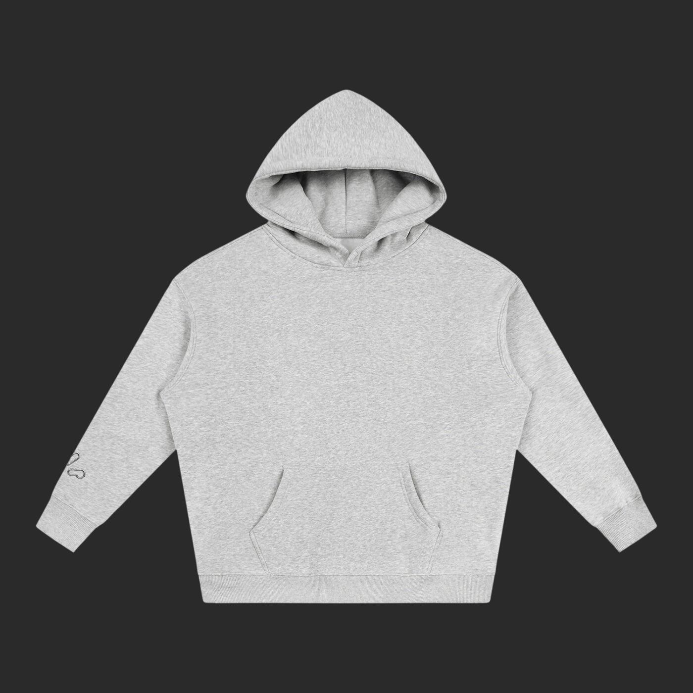 Oversize Fleeced Drip Hoodie