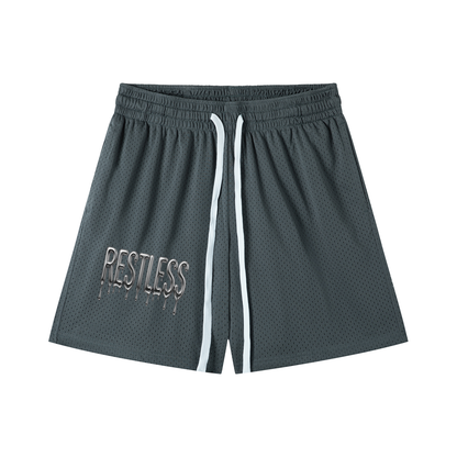 Restless Mesh Drawstring Shorts