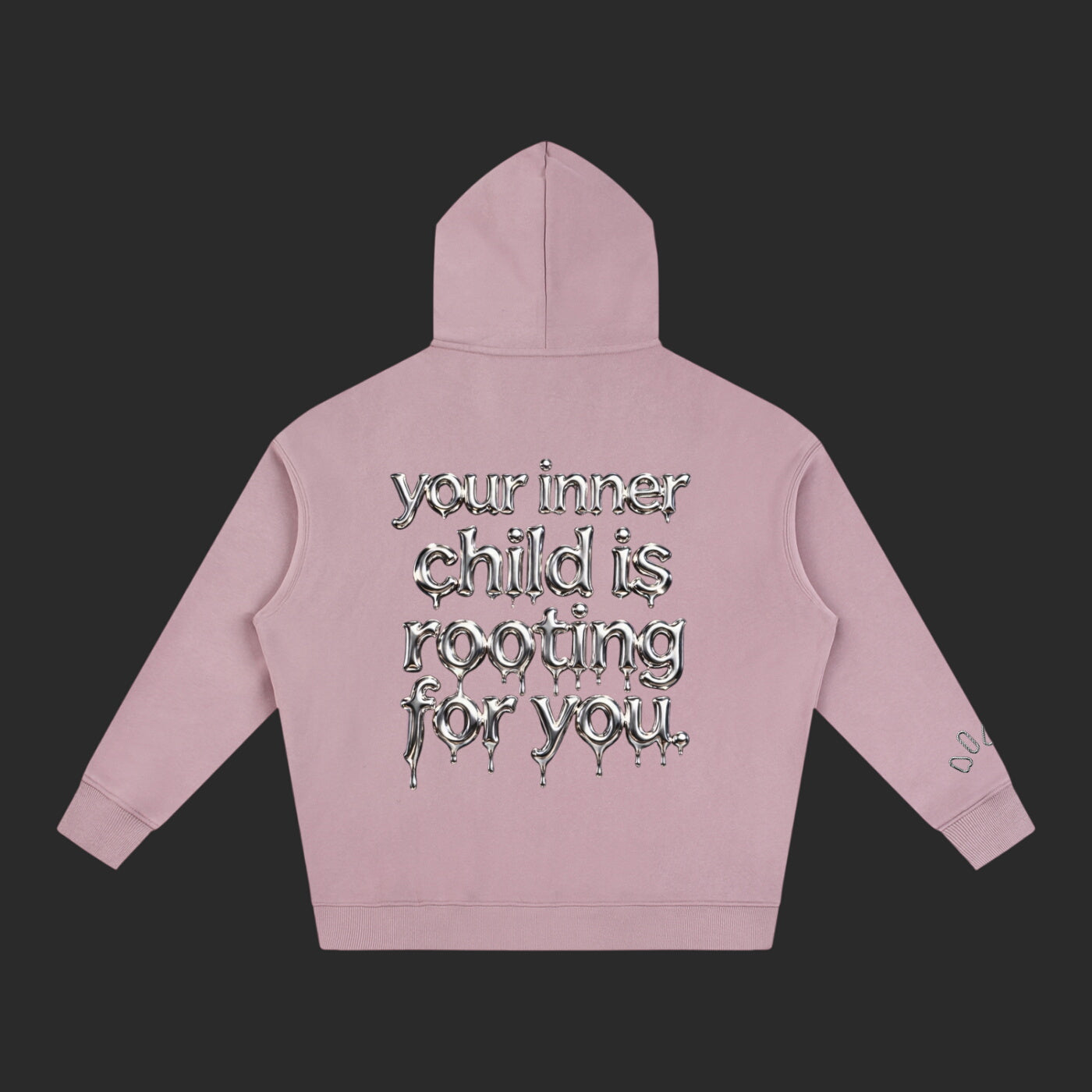 Oversize Fleeced Drip Hoodie