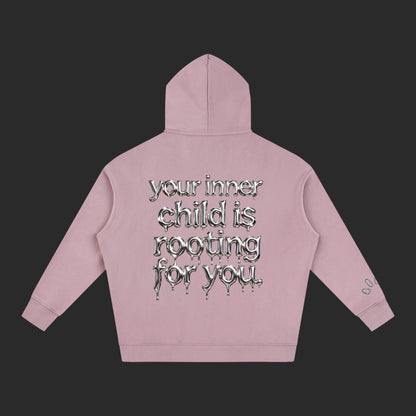 Oversize Fleeced Drip Hoodie