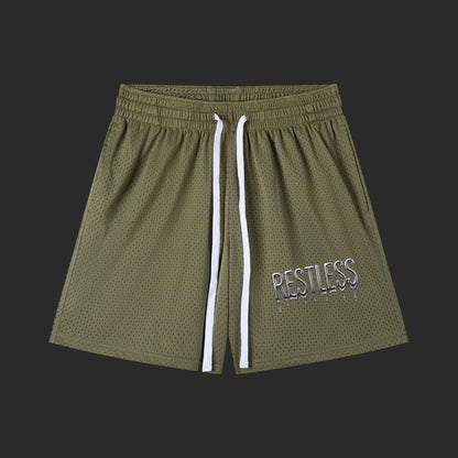 Restless Mesh Drawstring Shorts