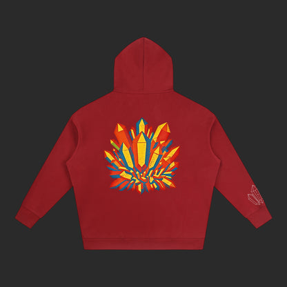Crystal - Lava Hoodie