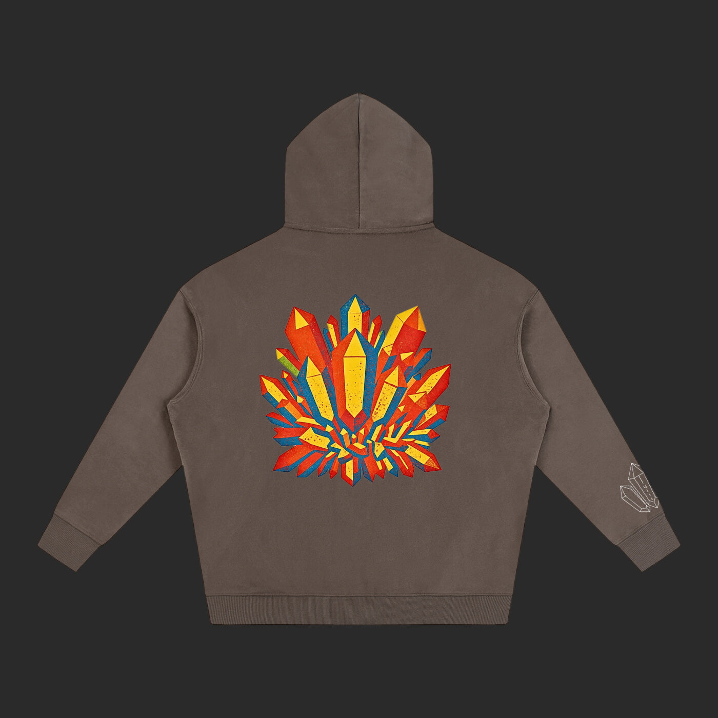 Crystal - Lava Hoodie