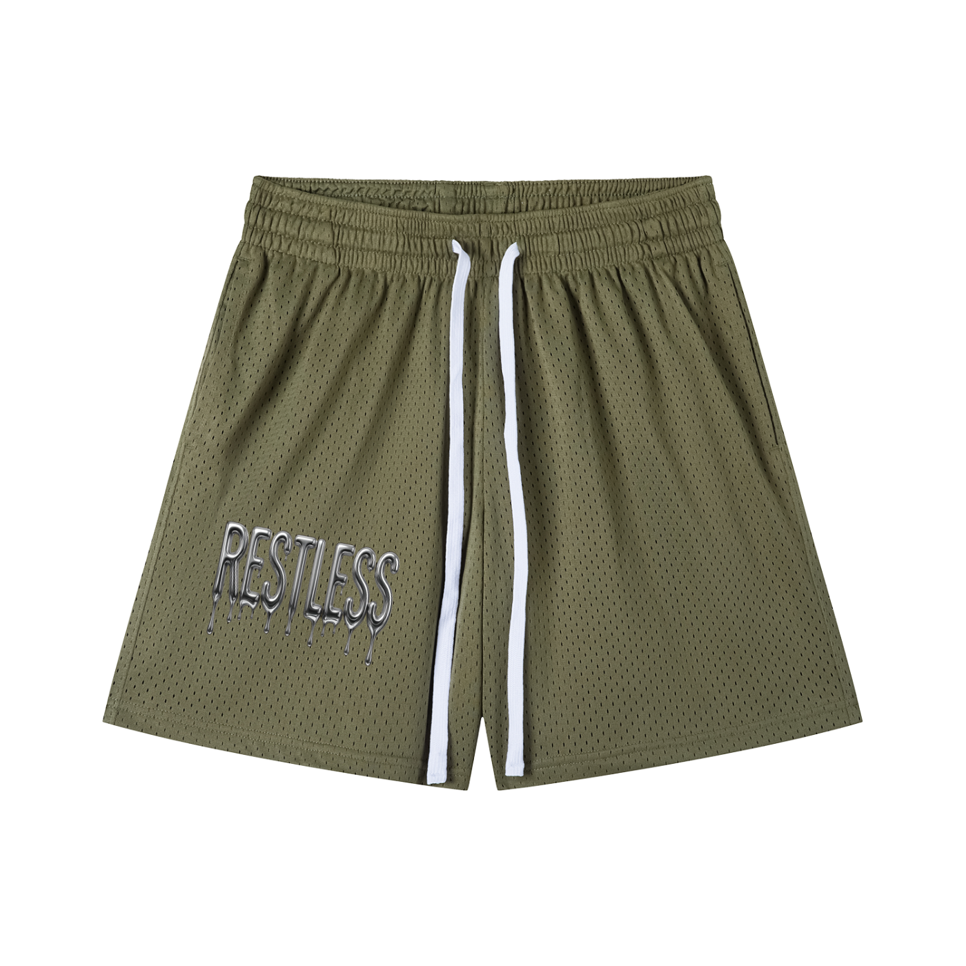 Restless Mesh Drawstring Shorts