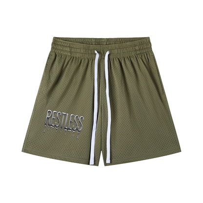 Restless Mesh Drawstring Shorts