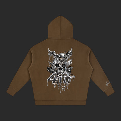 Oversize Fleeced Drip Hoodie