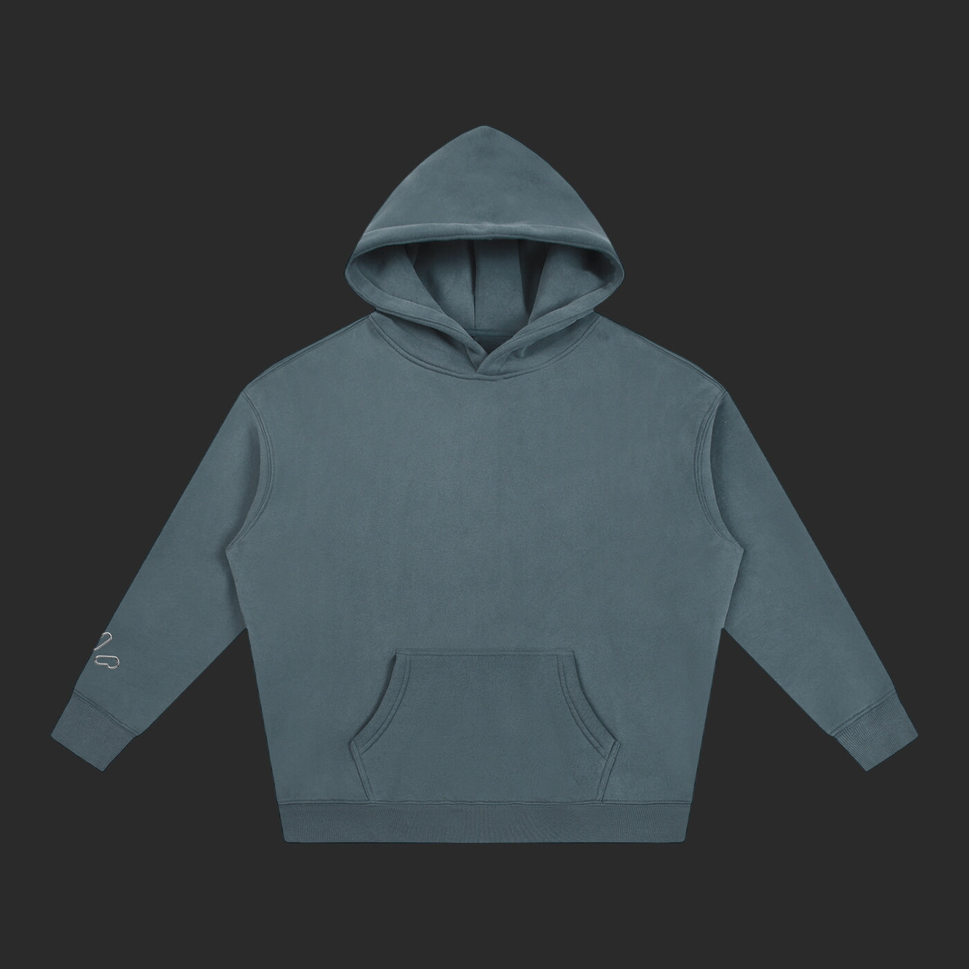 Oversize Fleeced Drip Hoodie
