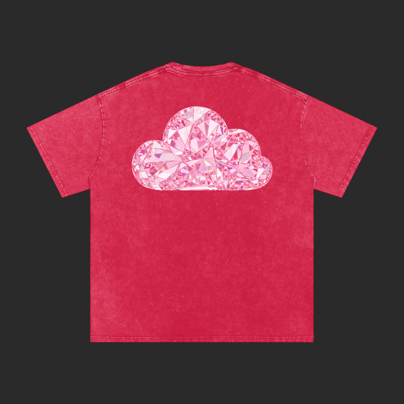 Pink Cloud Washed T