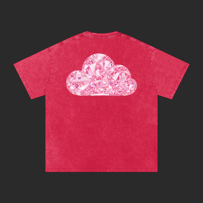 Pink Cloud Washed T