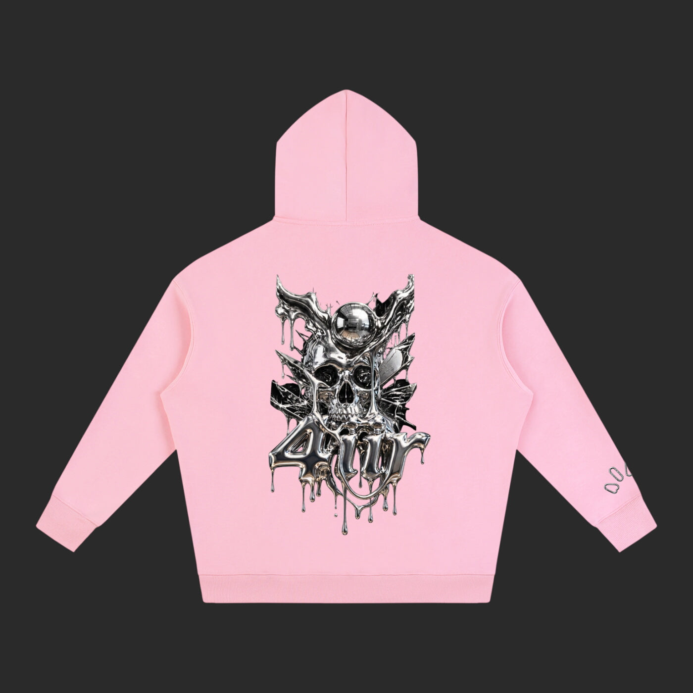 Oversize Fleeced Drip Hoodie