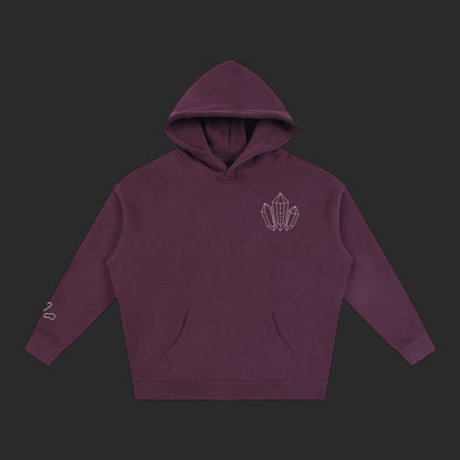 Oversize Fleeced Drip Hoodie