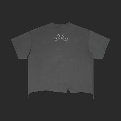 Restless Boxy Distressed T