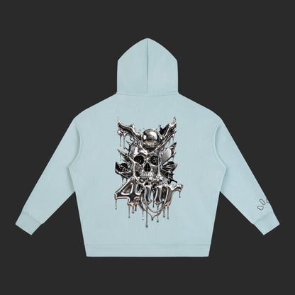 Oversize Fleeced Drip Hoodie