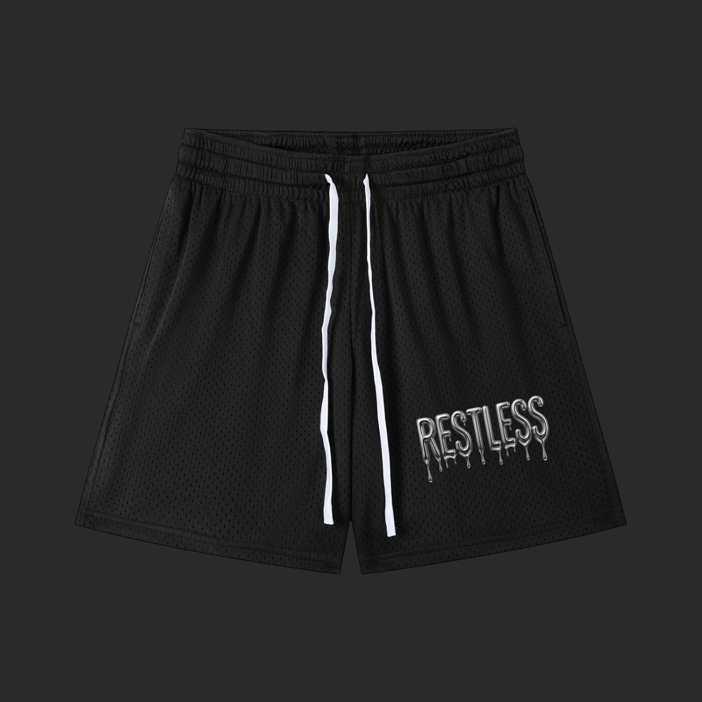 Restless Mesh Drawstring Shorts