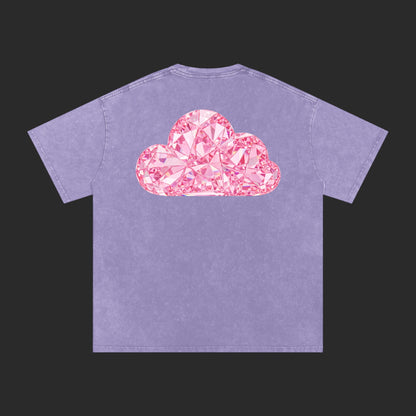 Pink Cloud Washed T