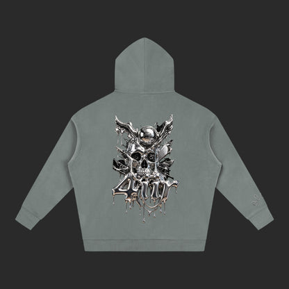 Oversize Fleeced Drip Hoodie