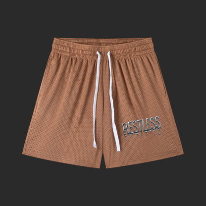 Restless Mesh Drawstring Shorts