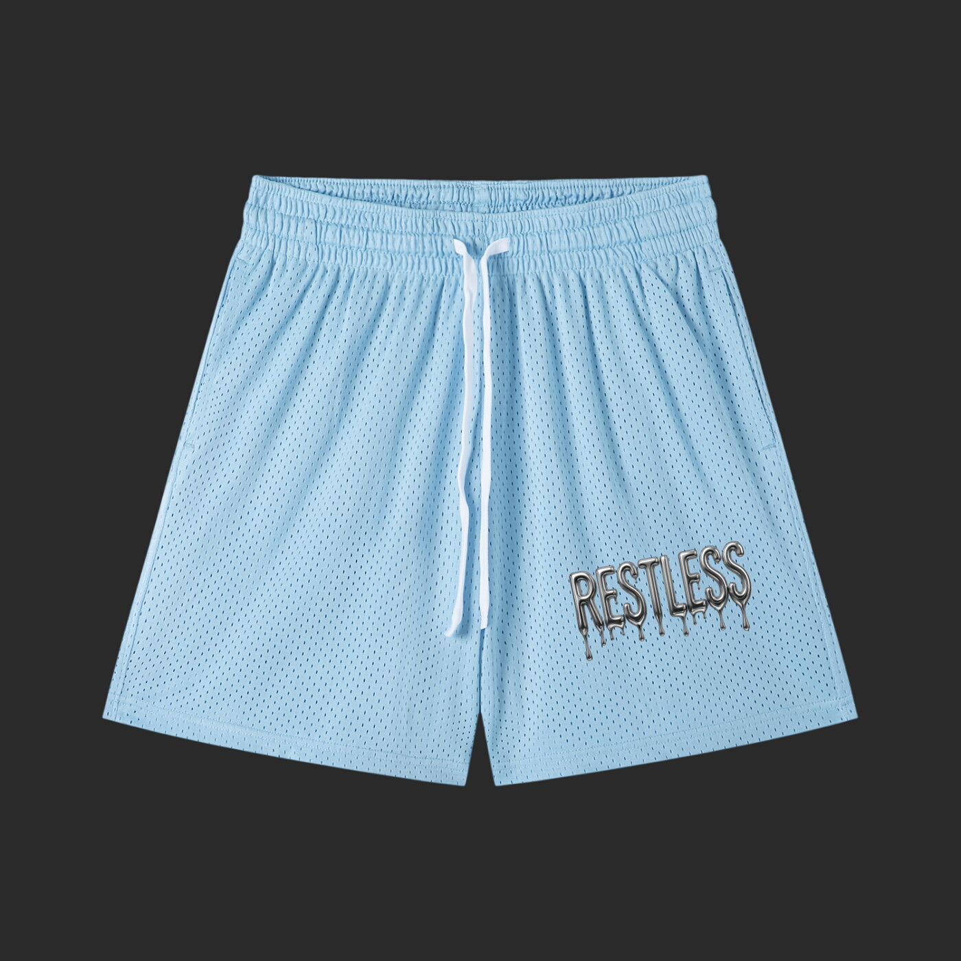 Restless Mesh Drawstring Shorts