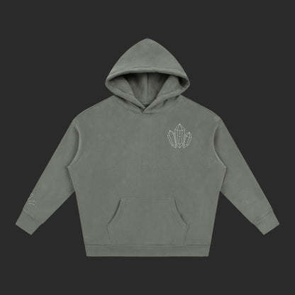 Oversize Fleeced Drip Hoodie