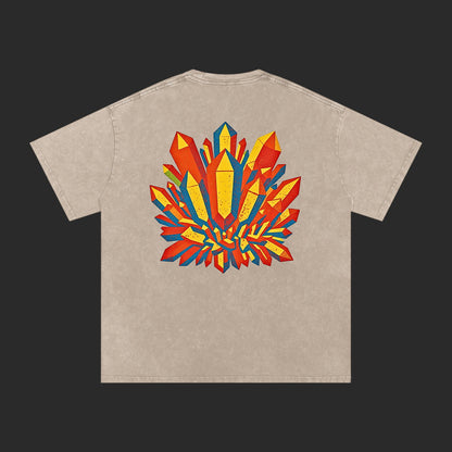 Crystal - Lava Washed T